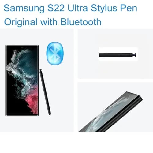 Alovexiong S22 Ultra S Pen with Bluetooth for Samsung Galaxy S22 Ultra Stylus Pen, Black | Compatible with Samsung Galaxy S22 Ultra 5G SM-S908 Models thumbnail 3