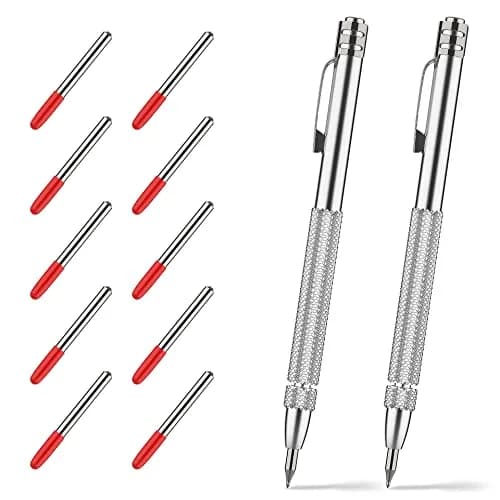 Glieskir 2-Pack Tungsten Carbide Scriber Set with Magnet and 10 Tips | Precision Marking & Engraving Tool thumbnail 1