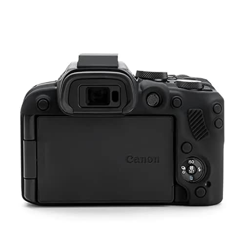Rieibi EOS R10 Camera Case - Silicone Cover for Canon EOS R10 Digital Camera - Protective Silicone Cover - Black thumbnail 5