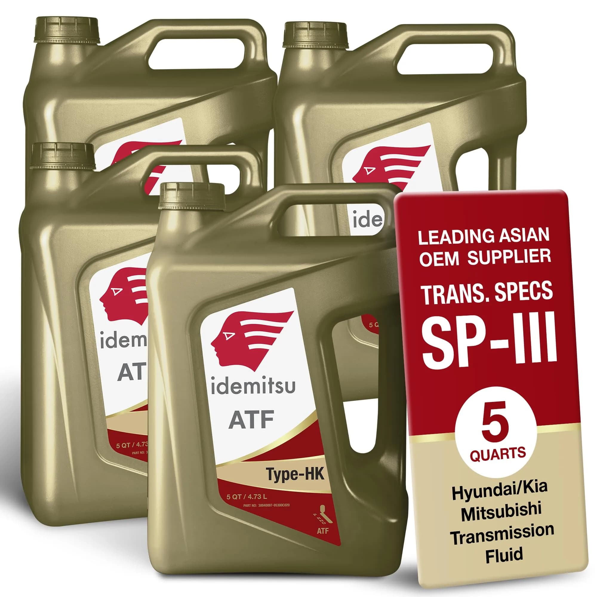 Idemitsu ATF Type HK (SP-III) 5 Quart | Enhanced Durability & Smooth Shifting in Hyundai/Kia Vehicles - main product image