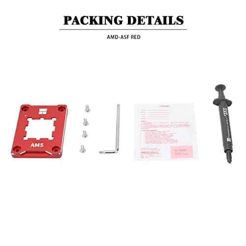 Thermalright ASF-RED AM5 CPU Holder | Corrective Anti-Bending Fixing Frame for AMD AM5 Socket thumbnail 4