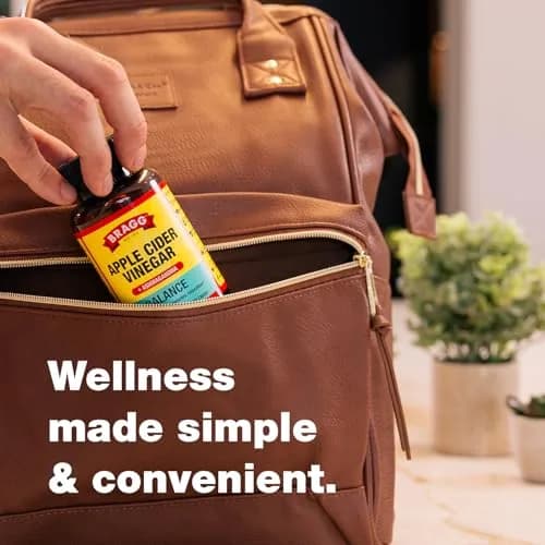 BRAGG Balance Apple Cider Vinegar Capsules with Ashwagandha - 90 Capsules | Supports Energy & Stress Relief thumbnail 3
