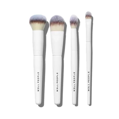 Well People Bio Complexion Brush Set | Vegan Cruelty-Free Makeup Brushes for All Face Products thumbnail 1