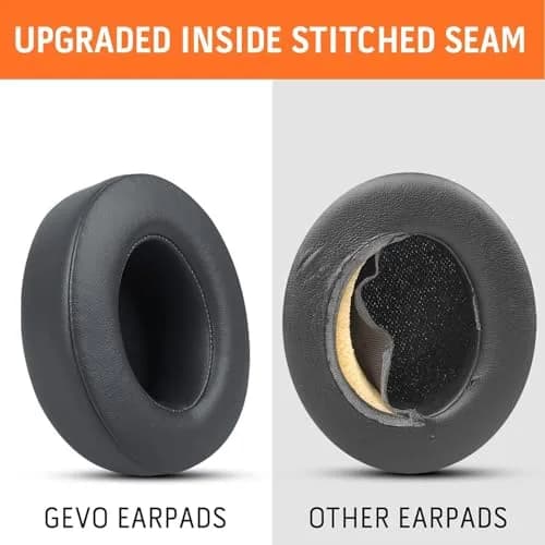 GEVO Replacement Ear Pads for Beats Studio 3 | Thicker Memory Foam, Titanium Grey, Easy Fit thumbnail 6