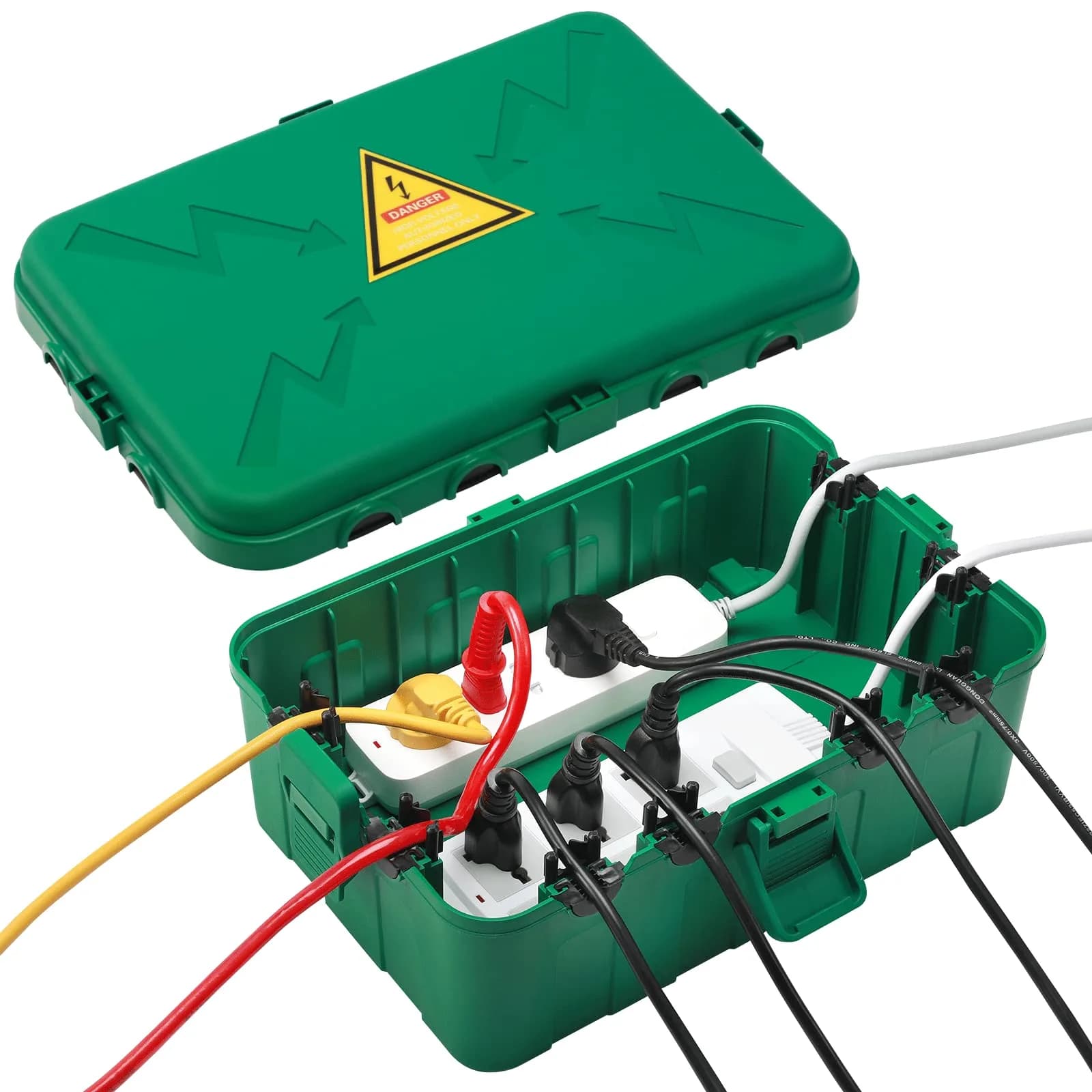 Hrensaw Large Outdoor Electrical Box 34.3cm x 23.7cm x 13.5cm (13.5" x 8.5" x 5.3") | IP54 Waterproof Outdoor Outlet Covers for India