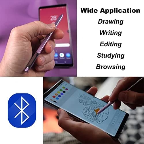 Dogxiong Note 9 Pen Replacement for Samsung Galaxy Note 9 SPen, Bluetooth, Lavender Purple | High-Quality Stylus thumbnail 5