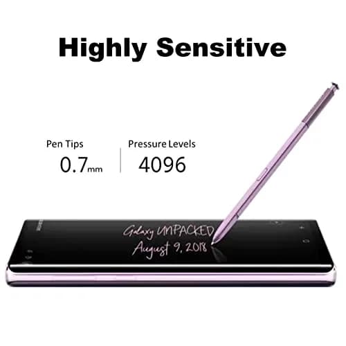 Dogxiong Note 9 Pen Replacement for Samsung Galaxy Note 9 SPen, Bluetooth, Lavender Purple | High-Quality Stylus thumbnail 3
