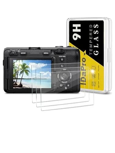 iDaPro Tempered Glass Screen Protector for Sony Alpha FX30 Camera LCD | 3-Pack, 9H Hardness, Anti-Scratch, Bubble-Free thumbnail 1