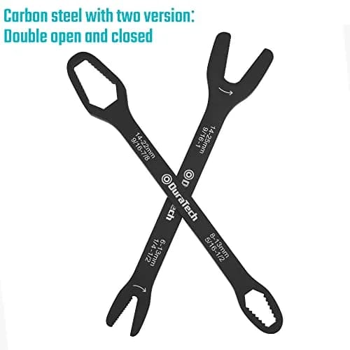 DURATECH Universal Wrench Set, SAE & Metric, 38 Sizes, 12 in Long | Corrosion-Resistant Carbon Steel thumbnail 2