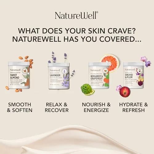 NATURE WELL Lavender Body Cream 473ml (16 Oz) | Dermatologist Tested for Dry & Sensitive Skin thumbnail 8