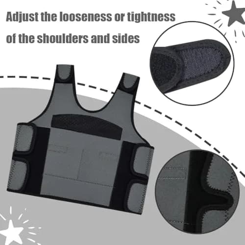 oboist Weighted Vest for Kids Including 6 Removable Weights | Comfort & Adjustable Fit thumbnail 3