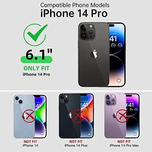 Beasyjoy Waterproof Case for iPhone 14 Pro 6.1" | Heavy Duty Shockproof Armor thumbnail 2