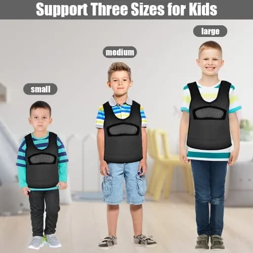 oboist Weighted Vest for Kids Including 6 Removable Weights Small | Sensory & OT Aid thumbnail 6