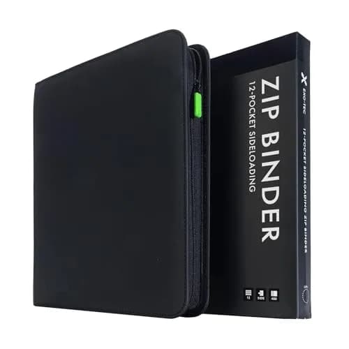 Vault X 12 Pocket Zip Binder, 480 Cards, Exo-Tec Material, 20 Pages, Purple | Premium Card Storage for Collectors thumbnail 1