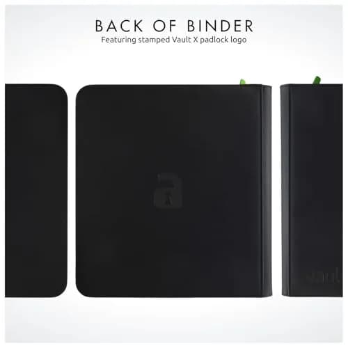 Vault X 12 Pocket Zip Binder, 480 Cards, Exo-Tec Material, 20 Pages, Purple | Premium Card Storage for Collectors thumbnail 8