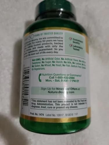 Nature's Bounty Pure Vitamin C 500 mg Tablets 250 Count (Pack of 9) | Immune Support with Antioxidant Power thumbnail 4