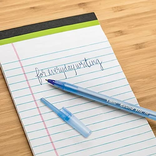 BIC Round Stic Xtra Life Ballpoint Pen, Medium Point (1.0mm), Blue, 1728 Count | Bulk Pack Writing Instrument thumbnail 4