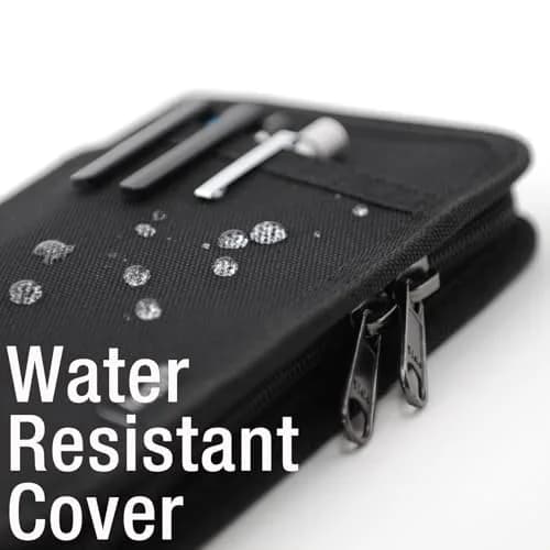 Krozur Field Notes Cover with YKK Zipper 3.5 x 5.5 Pocket Journal Cover Water Resistant thumbnail 7