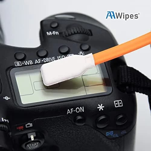 AAwipes 125 mm (5") Cleanroom Swabs, 100 pcs | Lint-Free Knitted Polyester Rectangular Flat Head Lab Swabs thumbnail 5