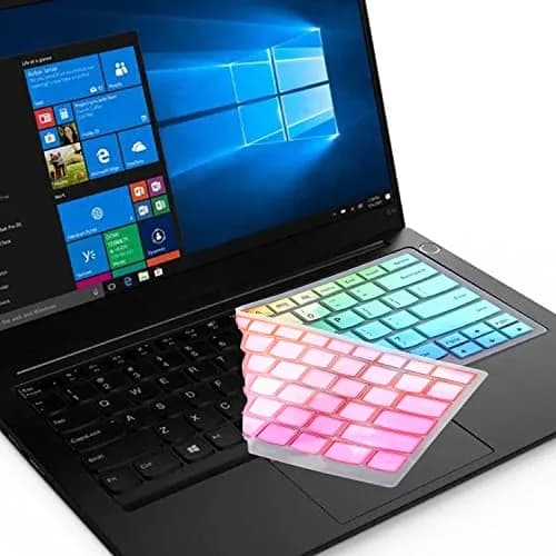 i-Tensodo Colorful Silicone Keyboard Cover for 14" Lenovo Thinkpad T14/T14s/L14/E14/X1 Carbon/Extreme (US Layout) thumbnail 5