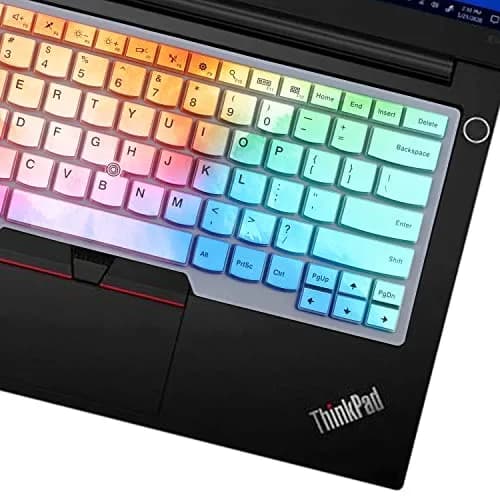 i-Tensodo Colorful Silicone Keyboard Cover for 14" Lenovo Thinkpad T14/T14s/L14/E14/X1 Carbon/Extreme (US Layout) thumbnail 6