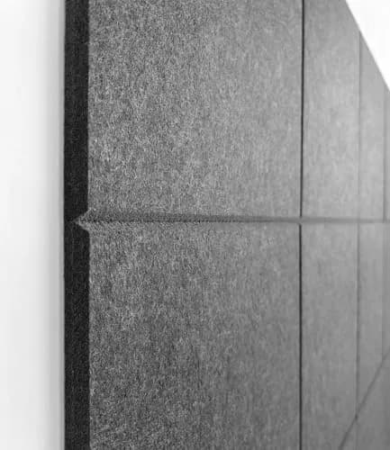 DECORITA Gray Felt Tiles Bulletin Board 12-Pack (11.8"x11.8" Each) | Customizable Wall Organizer for Office & Home thumbnail 5