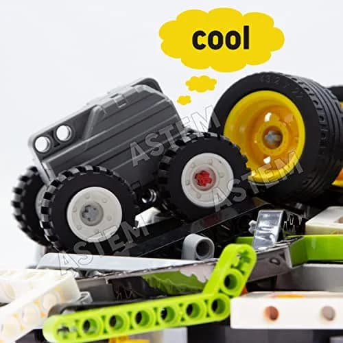 ASTEM Technic Parts Group EV3 Replacement Building Block Parts 413pcs (0.62 kg) | STEM Educational Toy for Kids thumbnail 5