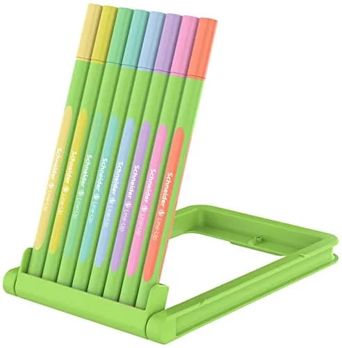 Schneider Line-Up Pastel Fineliner 0.4 mm Fiber Tip | Eco-Friendly, Assorted Pastel Colors thumbnail 2