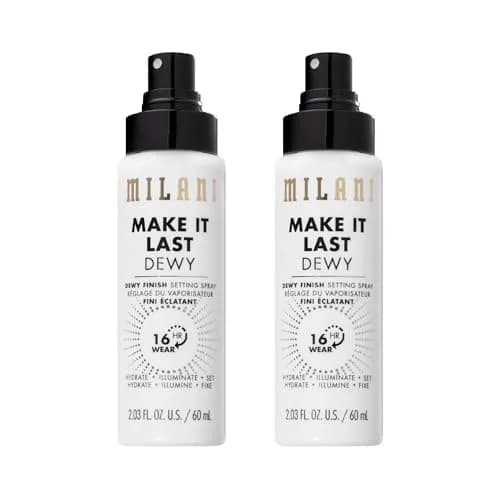 Milani Make It Last Dewy Setting Spray 200ml (6 Fl Oz) | Hydrates & Illuminates for 16Hr Dewy Finish thumbnail 1