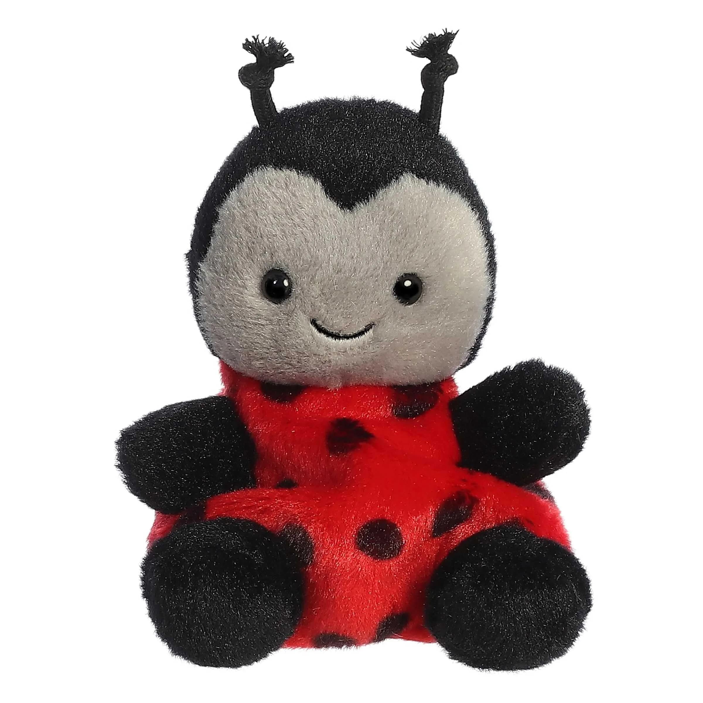 Aurora Palm Pals 4.5" Lil Spots Ladybug Plush | Pocket-Sized Collectible Toy for Kids & Collectors - main product image