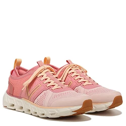 Vionic Women's Captivate Oxford Walking Shoes Smoked Salmon Knit 1.87" Heel | APMA Recommended Arch Support thumbnail 2