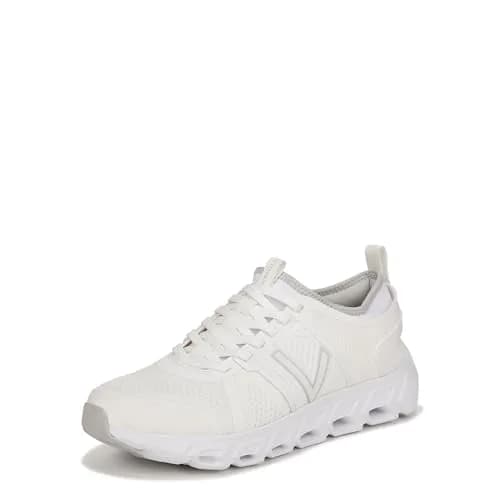 Vionic Women's Captivate Oxford Walking Shoes White Knit Synthetic 6 US | APMA Accepted Arch Support thumbnail 1