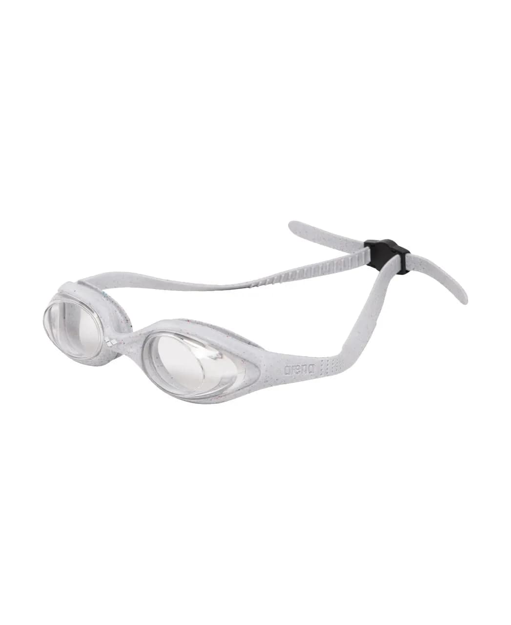Arena Unisex Adult Spider Swimming Goggles | Clear/Gray, Anti-Fog, Watertight - main product image