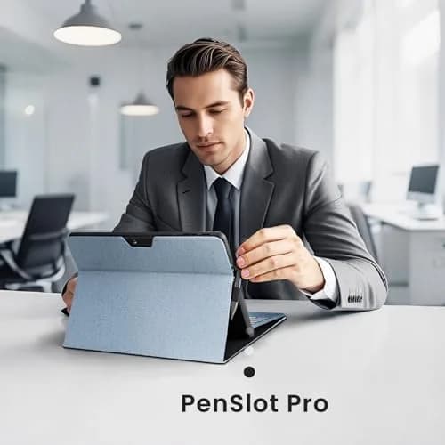 Omnpak Case for 13 inch Microsoft Surface Pro 11/10/9, Multi-Angle Stand | Shockproof Protective Cover thumbnail 3