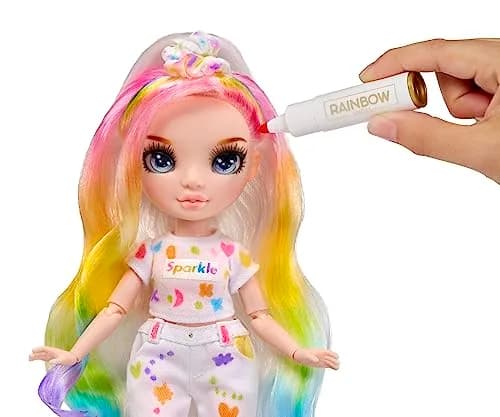 Rainbow High Color & Create Fashion DIY Doll with Washable Rainbow Markers | Inspire Creativity for Kids 4-12+ thumbnail 4