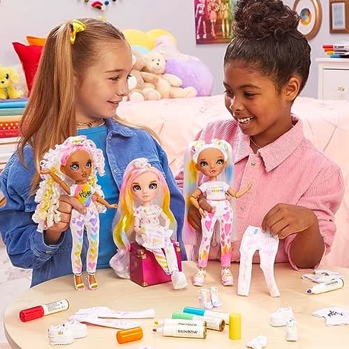 Rainbow High Color & Create Fashion DIY Doll with Washable Rainbow Markers | Inspire Creativity for Kids 4-12+ thumbnail 3