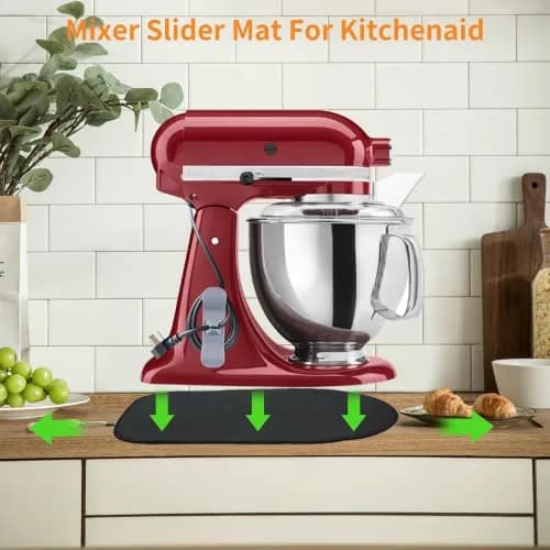 Oudizz Mixer Mover Sliding Mats for Kitchen aid Stand Mixer 4.5-5 Qt | Protect & Move Heavy Appliances thumbnail 2