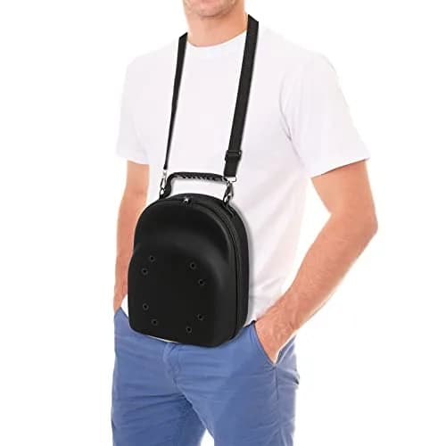 Peohud Hat Case for Baseball Caps, Hat Travel Carrier Storage Bag 24.1 cm (9.5 inches) | Protects Hats from Wrinkling and Damage thumbnail 7