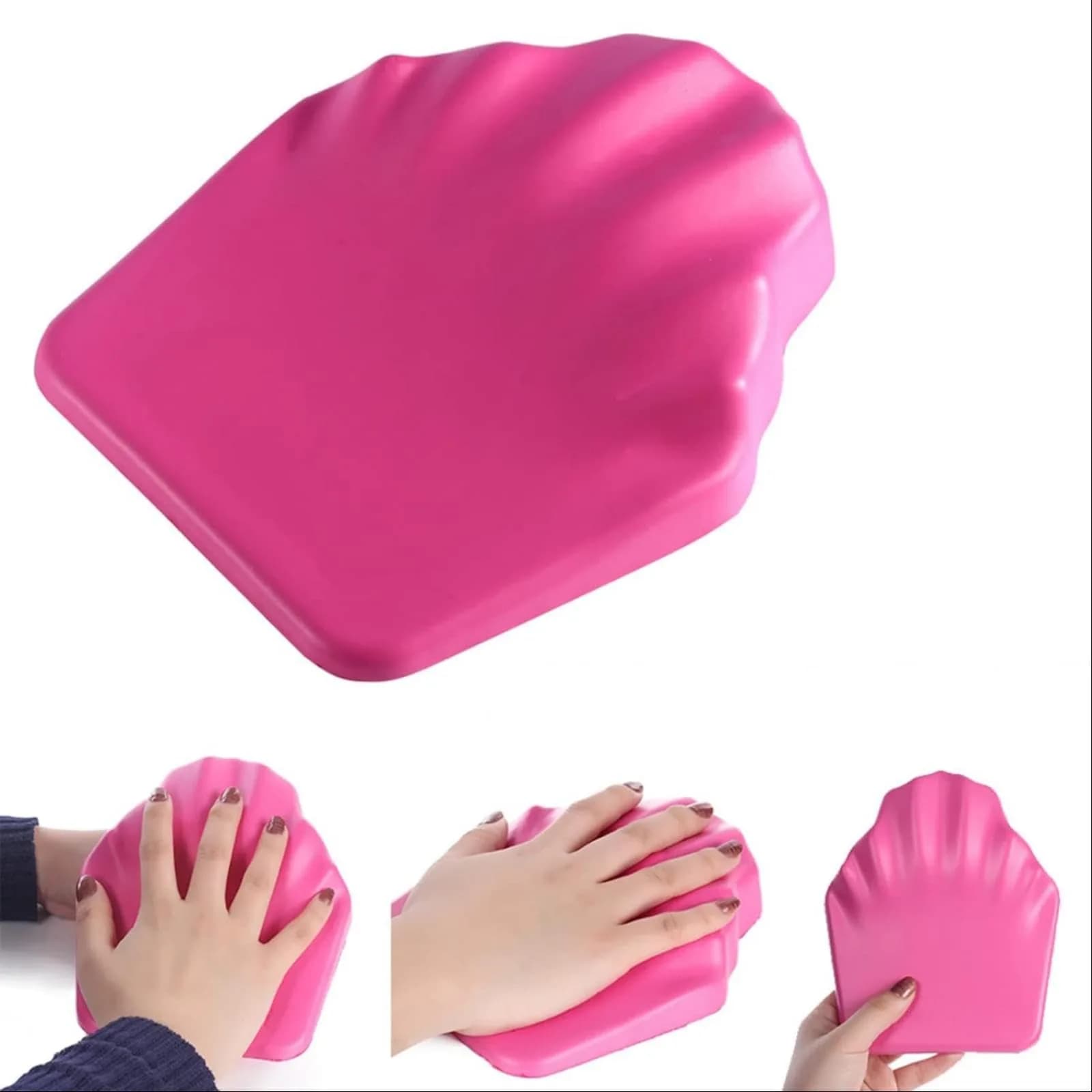 ANKROYU Hand Rest Cushion for Nails, Soft Anti-skid Nail Pillow, Ergonomic Art Accessory 14.2cm (5.59in) x 17.2cm (6.77in) | Professional Manicure Tool - main product image