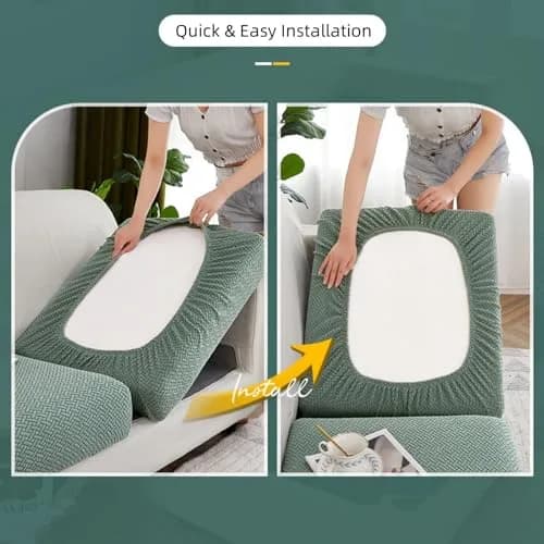 Jonuiony Universal Sofa Slipcover 2024 Wear-Resistant | Elastic L Shape Couch Cover thumbnail 10