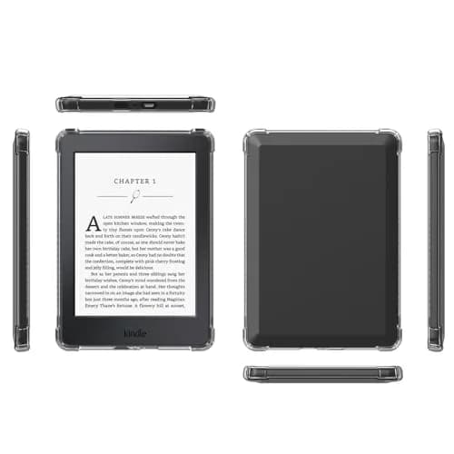 SFFINE Clear Case for 6" Kindle Paperwhite 10th Gen | Transparent Silicone TPU Cover thumbnail 5