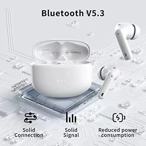 XIAOWTEK A40 Pro Wireless Earbuds 50Hrs Playtime | Noise Cancellation & Waterproof thumbnail 3