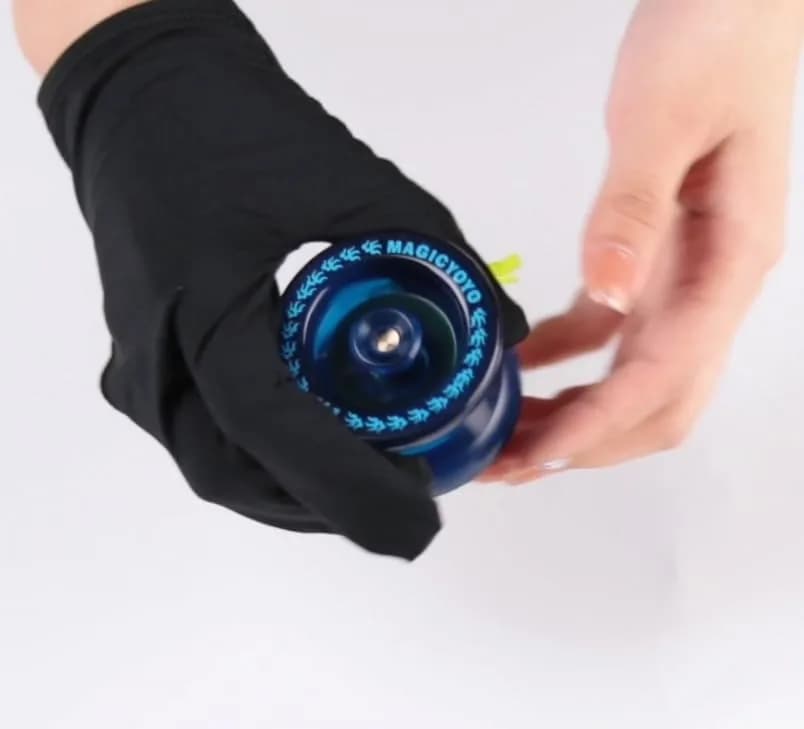MAGICYOYO Yoyo Gloves Pack of 2 for Kids Beginners & Advanced Players | Unisex Stretch Cotton Nylon thumbnail 2