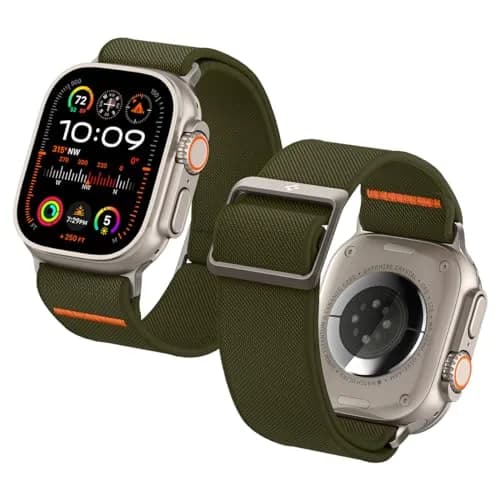 Spigen Lite Fit Ultra for Apple Watch Band, Lightweight Fabric Strap | Durable, Breathable & Compatible with Apple Watch Ultra 49mm thumbnail 1