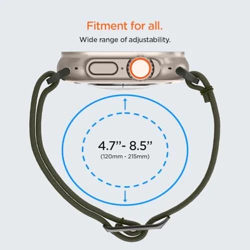 Spigen Lite Fit Ultra for Apple Watch Band, Lightweight Fabric Strap | Durable, Breathable & Compatible with Apple Watch Ultra 49mm thumbnail 3