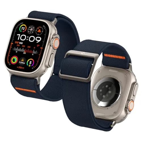 Spigen Lite Fit Ultra for Apple Watch Band, Lightweight Fabric Strap 49mm | Breathable & Durable thumbnail 1
