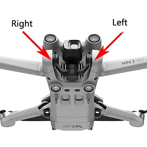 iMusk Replacement Gimbal Dampers for DJI Mini 3 Pro & Mini 4 Pro Drones (2 Pairs) | Vibration Absorption Cushion thumbnail 4