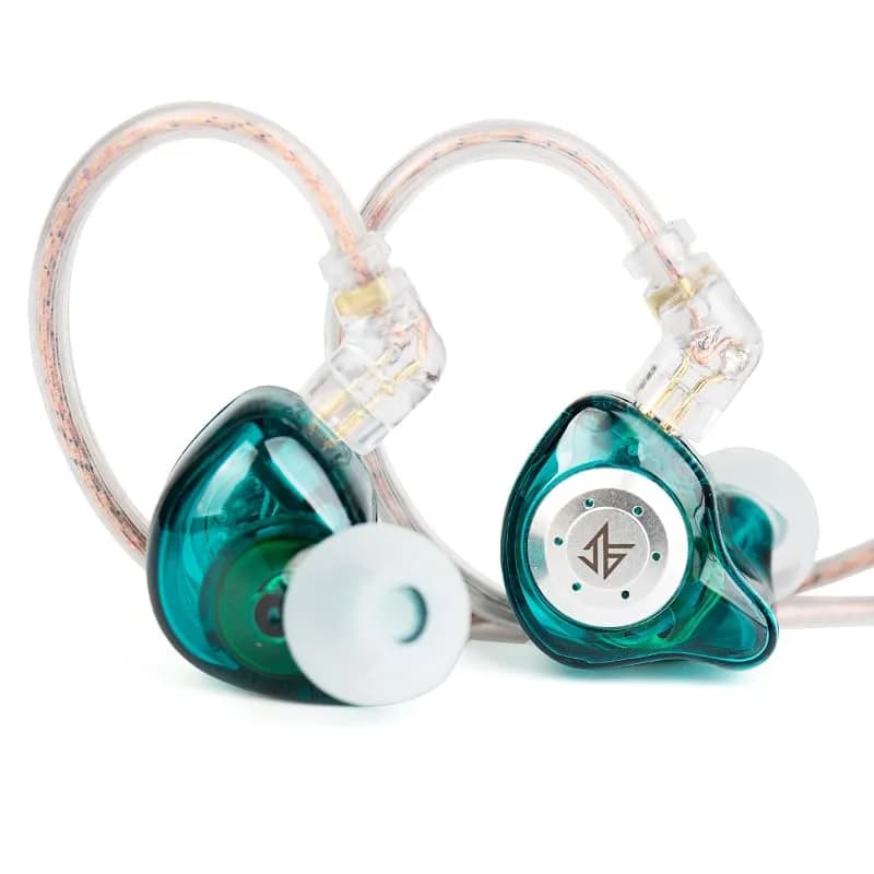EZ EAR KZ EDX PRO Wired Earbuds in Ear Monitor 10mm Deep Bass | HiFi Sound, Detachable Cable, Comfortable Fit thumbnail 2