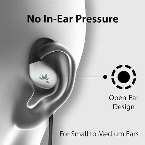 Avantree Resolve USB-C Wired Open-Ear Earbuds with Mic & Over-Ear Hook, Small-Medium Size (1.2m/4ft Cable) thumbnail 3