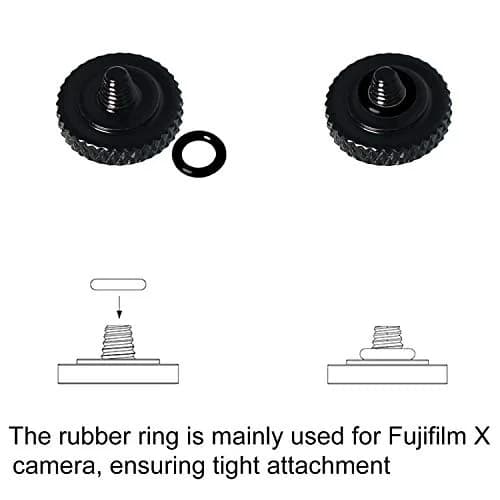 Panzong Black 3 Pcs Soft Shutter Release Button | Pure Copper Camera Shutter Button for Fujifilm, Leica, Nikon, Canon thumbnail 6